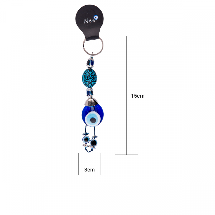 Nev Nazar Boncuklu Anahtarlık - Görsel 2